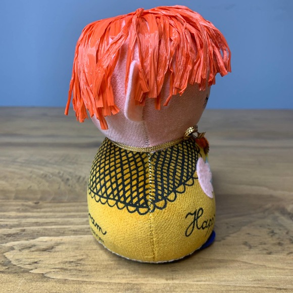 Western Union Dolly Gram HAPPY BIRTHDAY 60’s Vintage Felt Stuffed - Picture 3 of 8